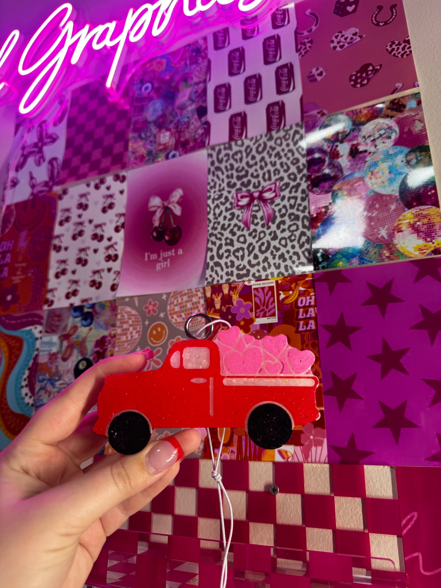 Lots of Love Car Freshie