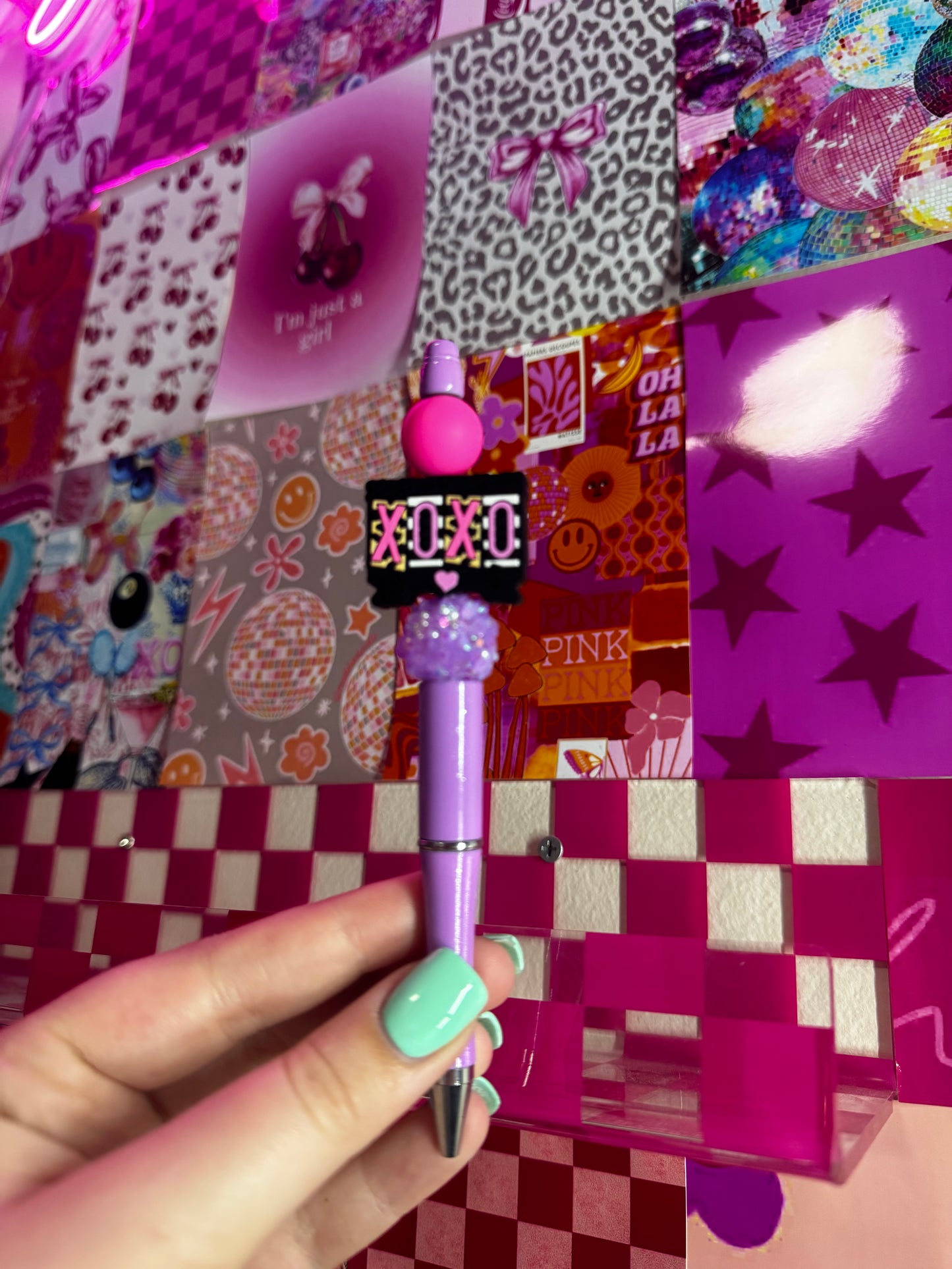 Xoxo Beaded Pen