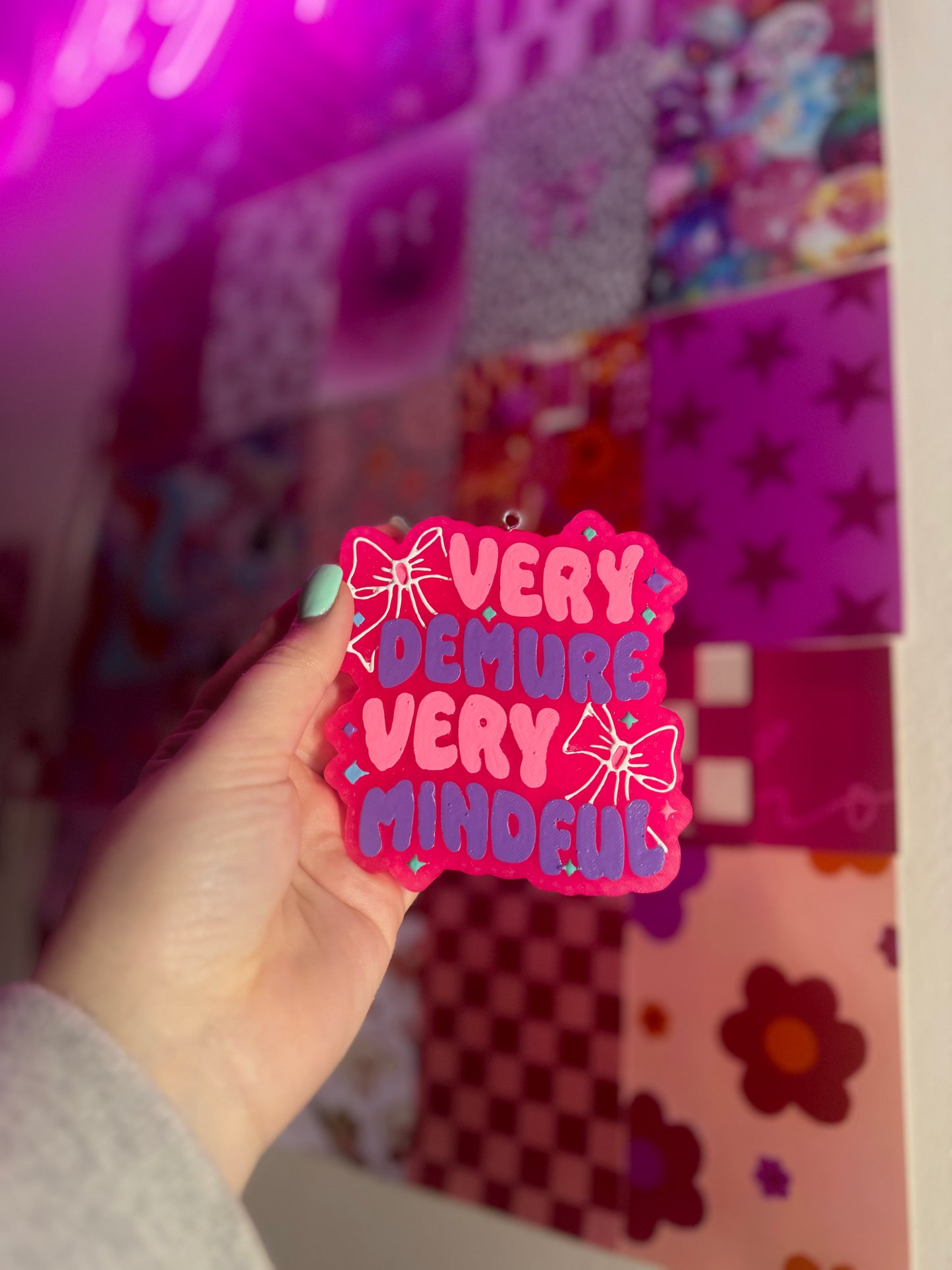 Very Demure Very Mindful Car Freshie