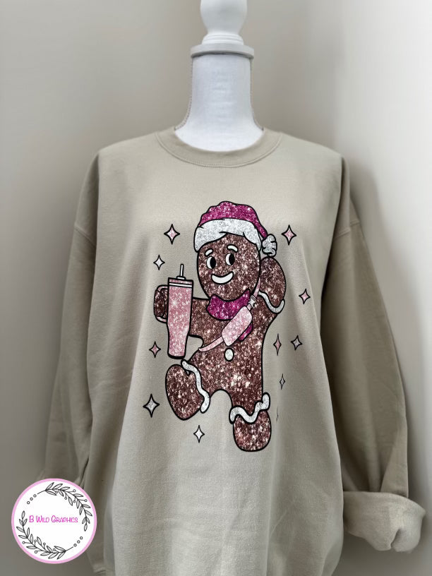 Gingerbread Man Crewneck