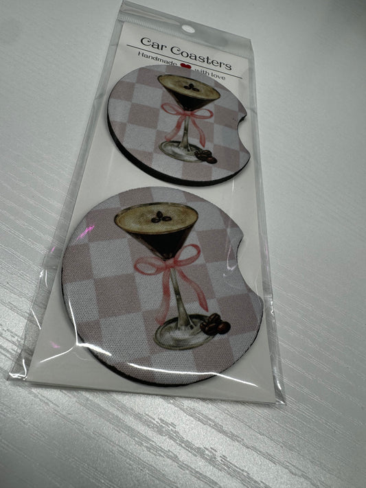 Espresso Martini Car Coasters